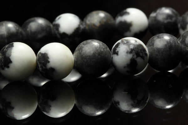 10mm Zebra Jasper Beads Premium Quality Stone Carving