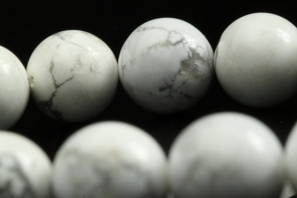 10 mm Howlite Beads Premium Quality Stone Carving