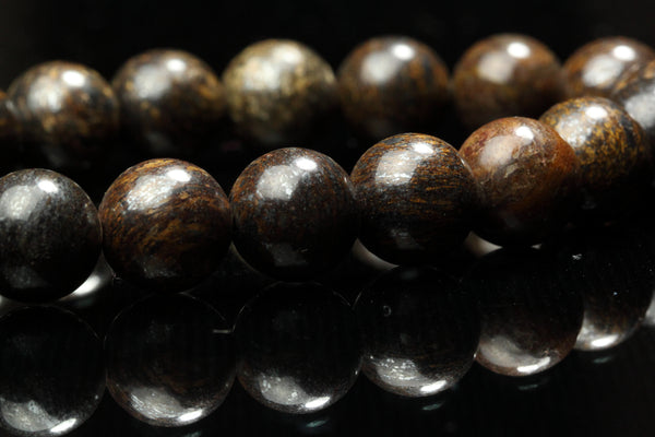 Simple Bronzite Men´s Bracelet
